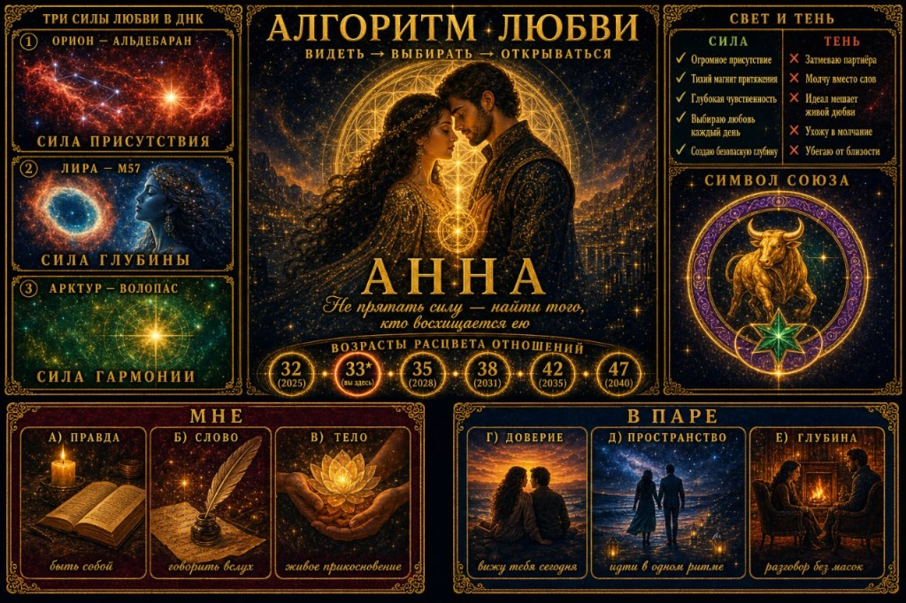 Алгоритм любви: персональная карта ДНК неземной любви