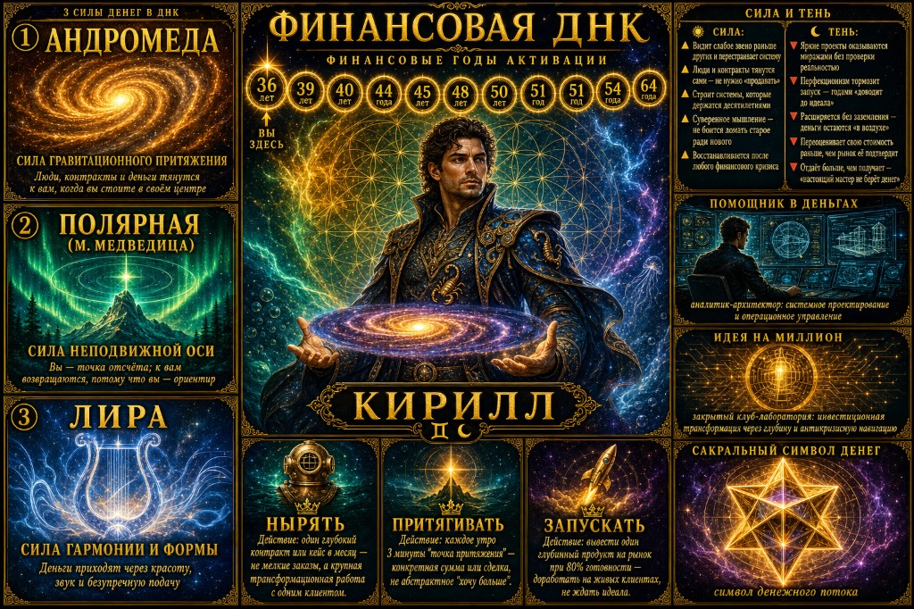 Архитектура денег: анализ ДНК ваших финансов